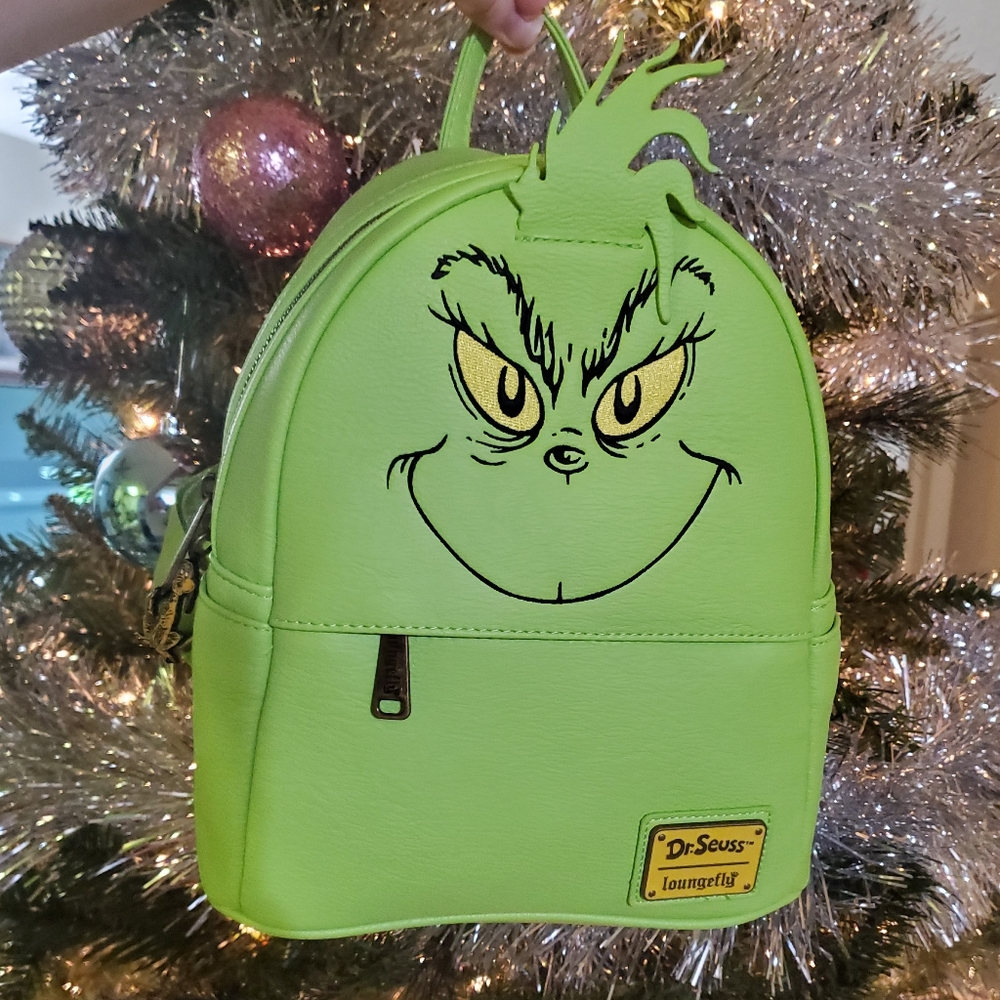 COPY - Grinch Loungefly Backpack!